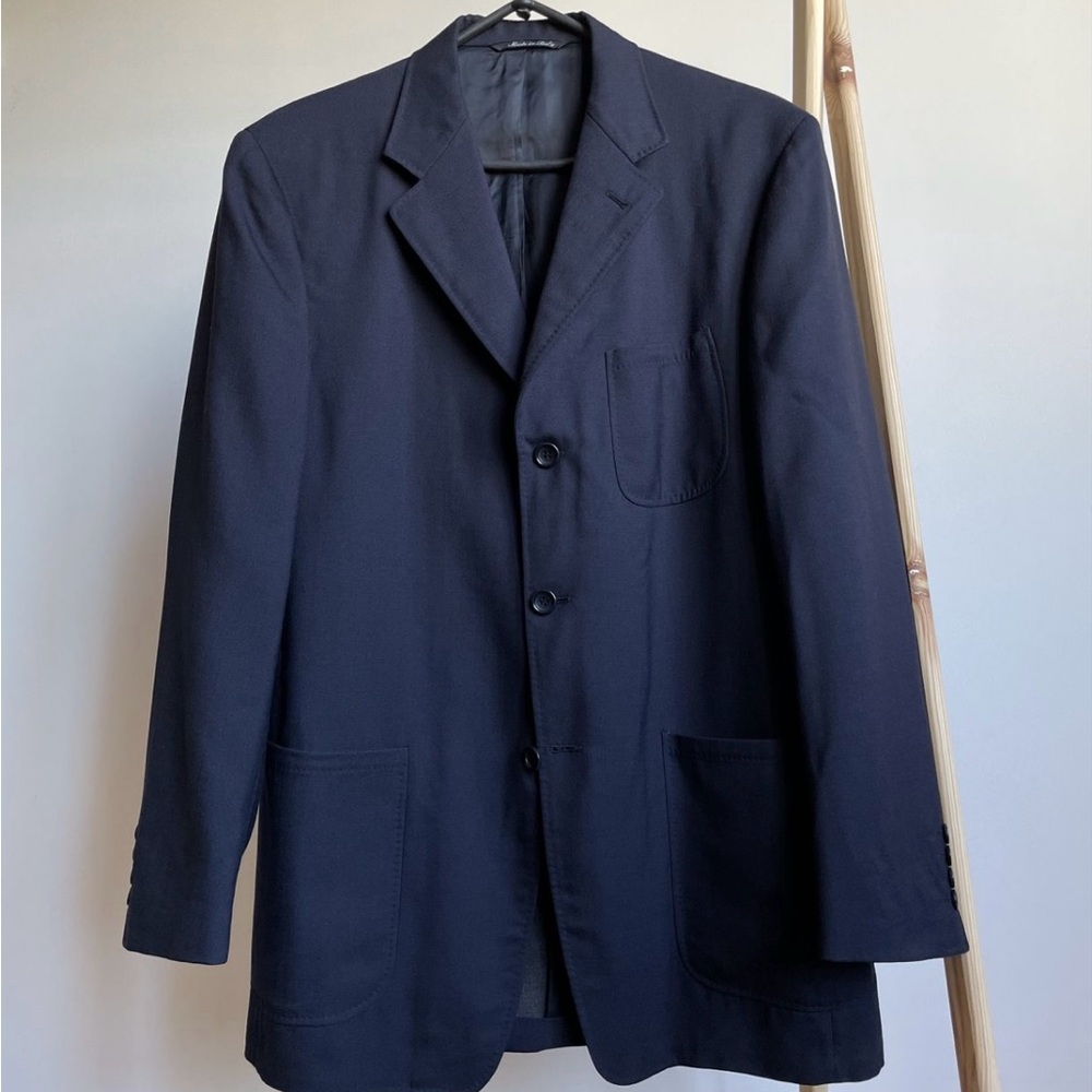 Canali Midnight Blue Suit Jacket